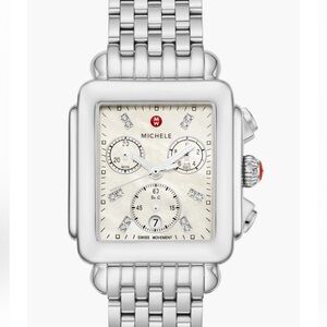 Michele Deco Diamond Chronograph Bracelet
Watch